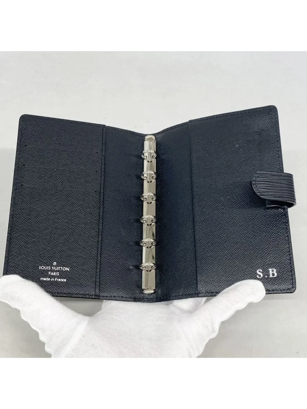 Louis Vuitton Agenda Cover Epi PM Noir